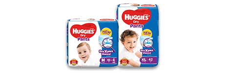Huggies dry pants